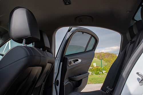 UV Car Shades Alfa Romeo Giulia 4dr 2015> Rear Door Set