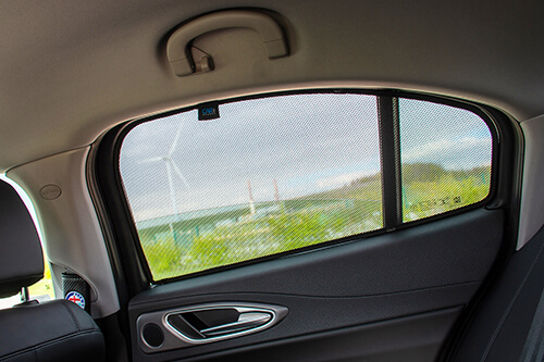 UV Car Shades Alfa Romeo Giulia 4dr 2015> Rear Door Set