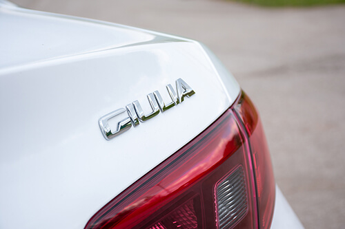 UV Car Shades Alfa Romeo Giulia 4dr 2015> Rear Door Set