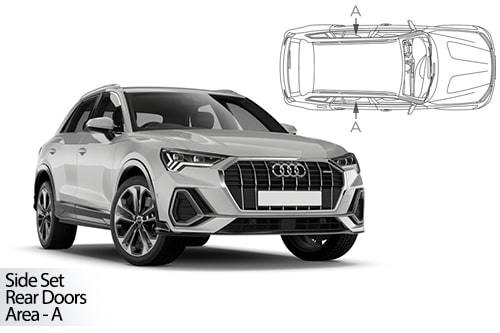Car Shades Audi Q3 Sportback 5dr 2018> Rear Door Set