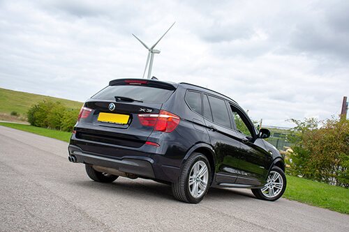 Car Shades - BMW X3 F25 5dr 10-17 Rear Door Set