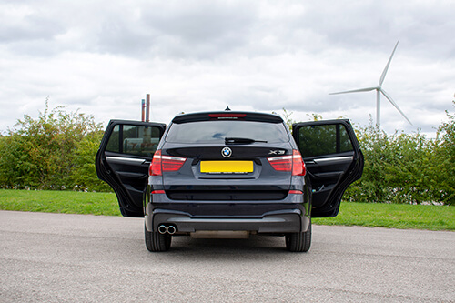 Car Shades - BMW X3 F25 5dr 10-17 Rear Door Set