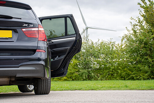 Car Shades - BMW X3 F25 5dr 10-17 Rear Door Set