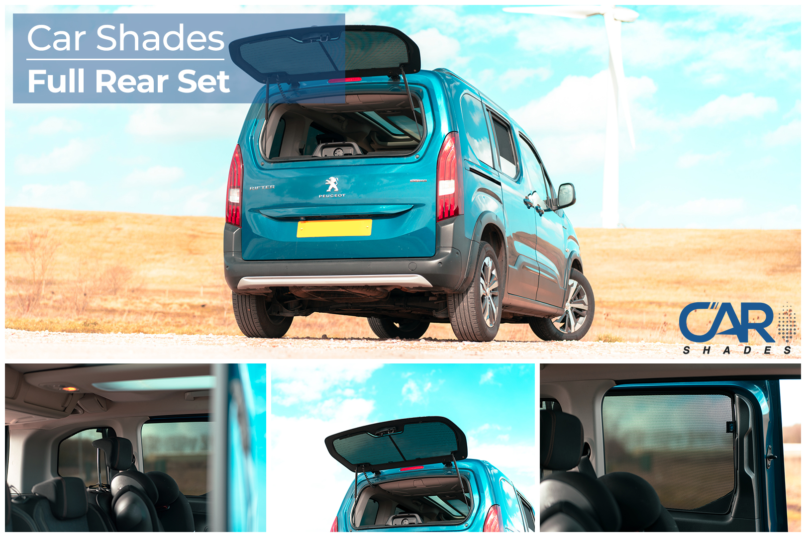 Car Shades - Full Rear Set