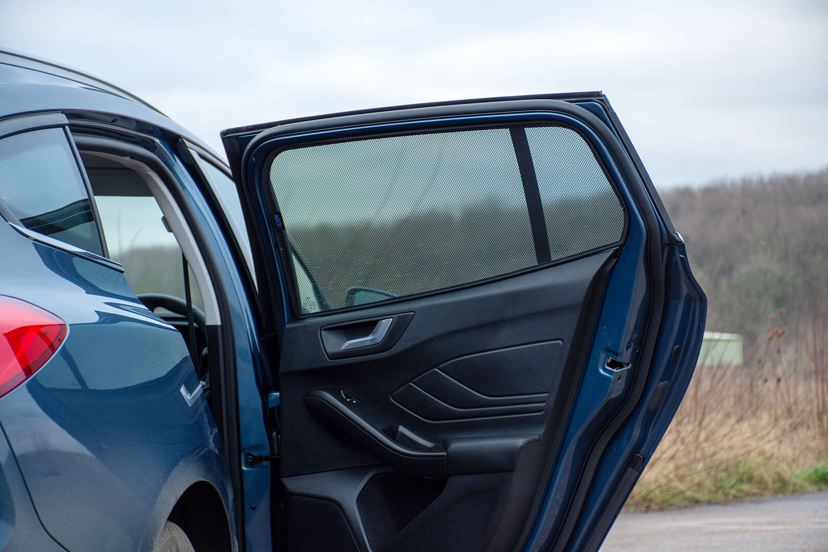 Car Shades Ford Focus Estate 2018> Rear Door Set