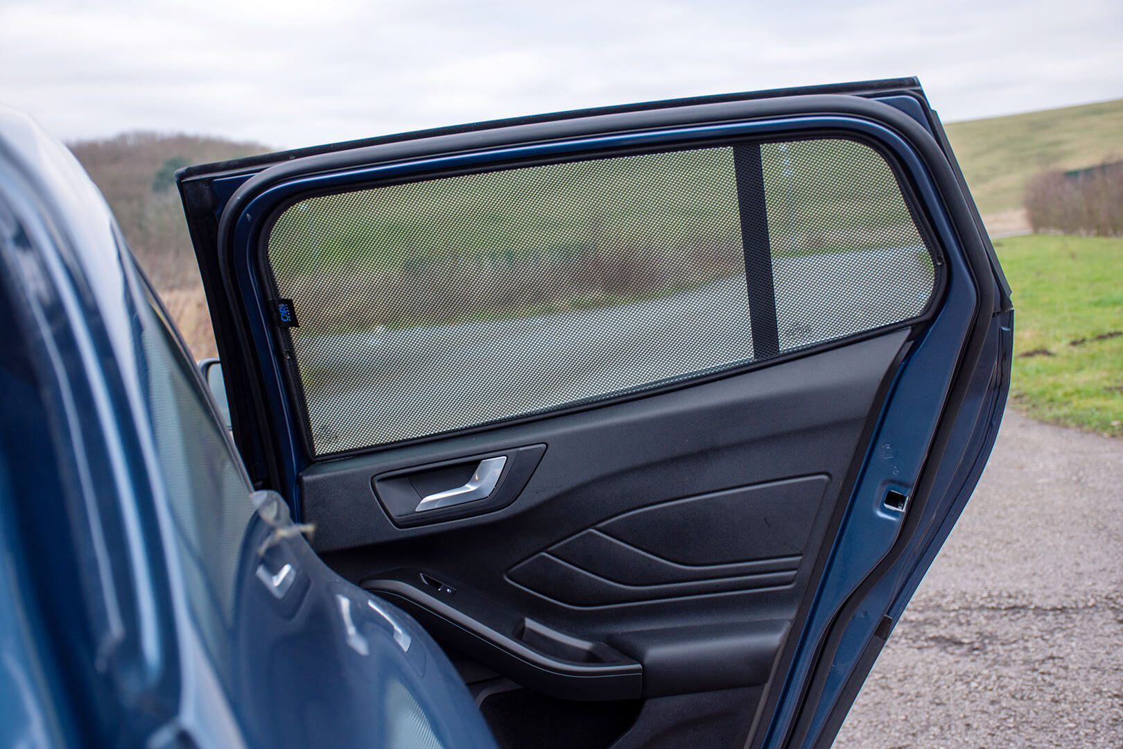 Car Shades Ford Focus Estate 2018> Rear Door Set