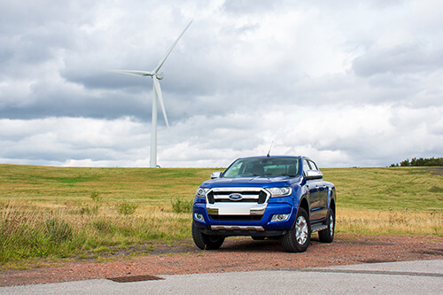 Car Shades Ford Ranger D/C T6	4 door 2011-2023 Full Rear Set