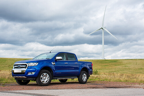 Car Shades Ford Ranger D/C T6	4 door 2011-2023 Full Rear Set