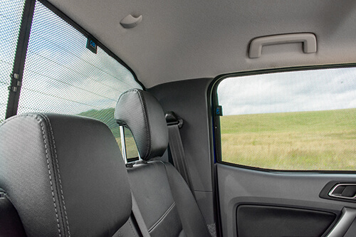 Car Shades Ford Ranger D/C T6	4 door 2011-2023 Full Rear Set