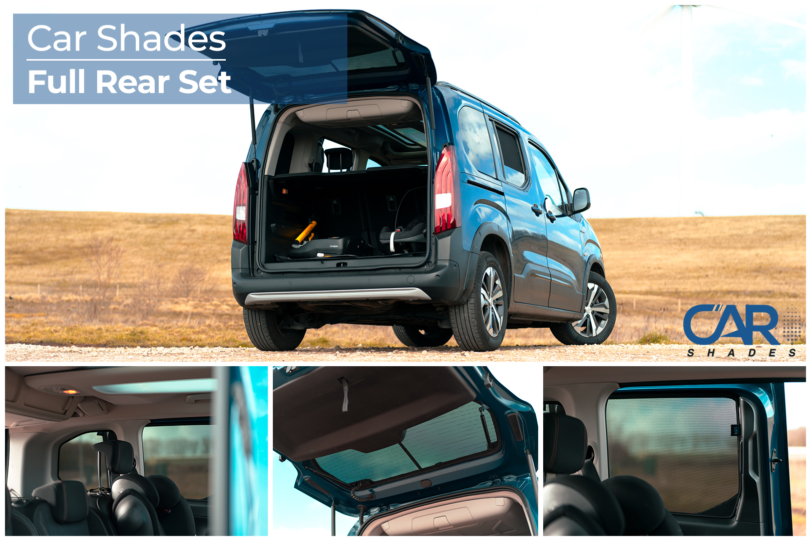 Car Shades - Full Rear Set