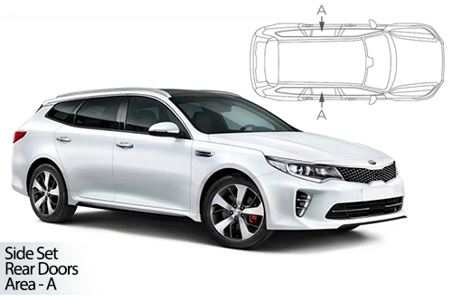 Car Shades Kia Optima Sportswagon 4dr 15-20 - Rear Door Set