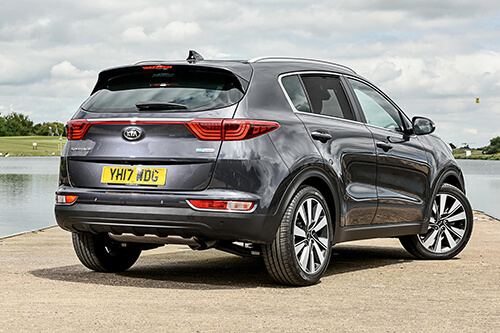 Car Shades Kia Sportage 5 door 15-20 Full Rear Set