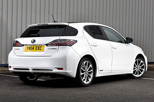 Car Shades Lexus CT200H 5 door 11> Full Rear Set