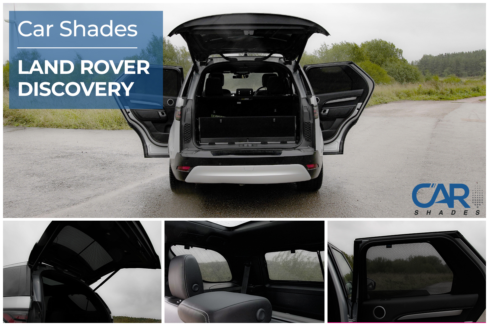 Car Shades - Rear Door Set