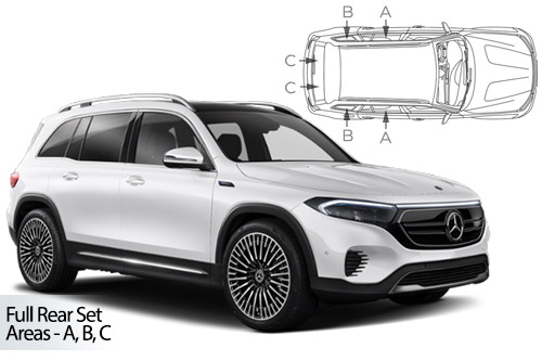Car Shades - Mercedes GLB/EQB 5dr 2020> Full Rear Set