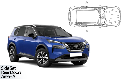 Car Shades - Nissan X-Trail 5dr 2022> Rear Door Set