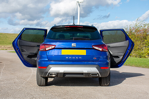 Car Shades - Seat Arona 2017> - Full Rear Set