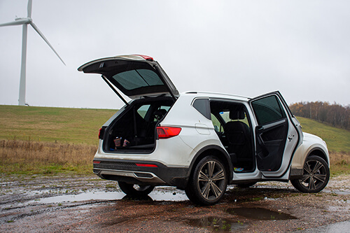 Car Shades Seat Tarraco 5dr 2018> Full Rear Set