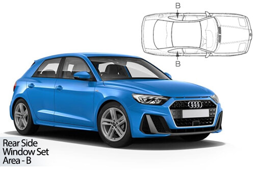 Car Shades - Audi A1 5 Door 2018> Rear Door Set
