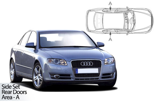 Car Shades Audi A4 (B6 & B7) 4 door 01-08 Rear Door Set