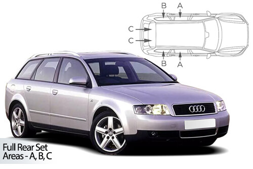 Car Shades Audi A4 (B6 & B7) Avant 01-08 Full Rear Set