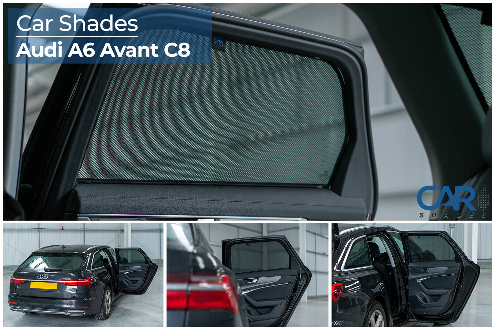 Car Shades - Rear Door Set