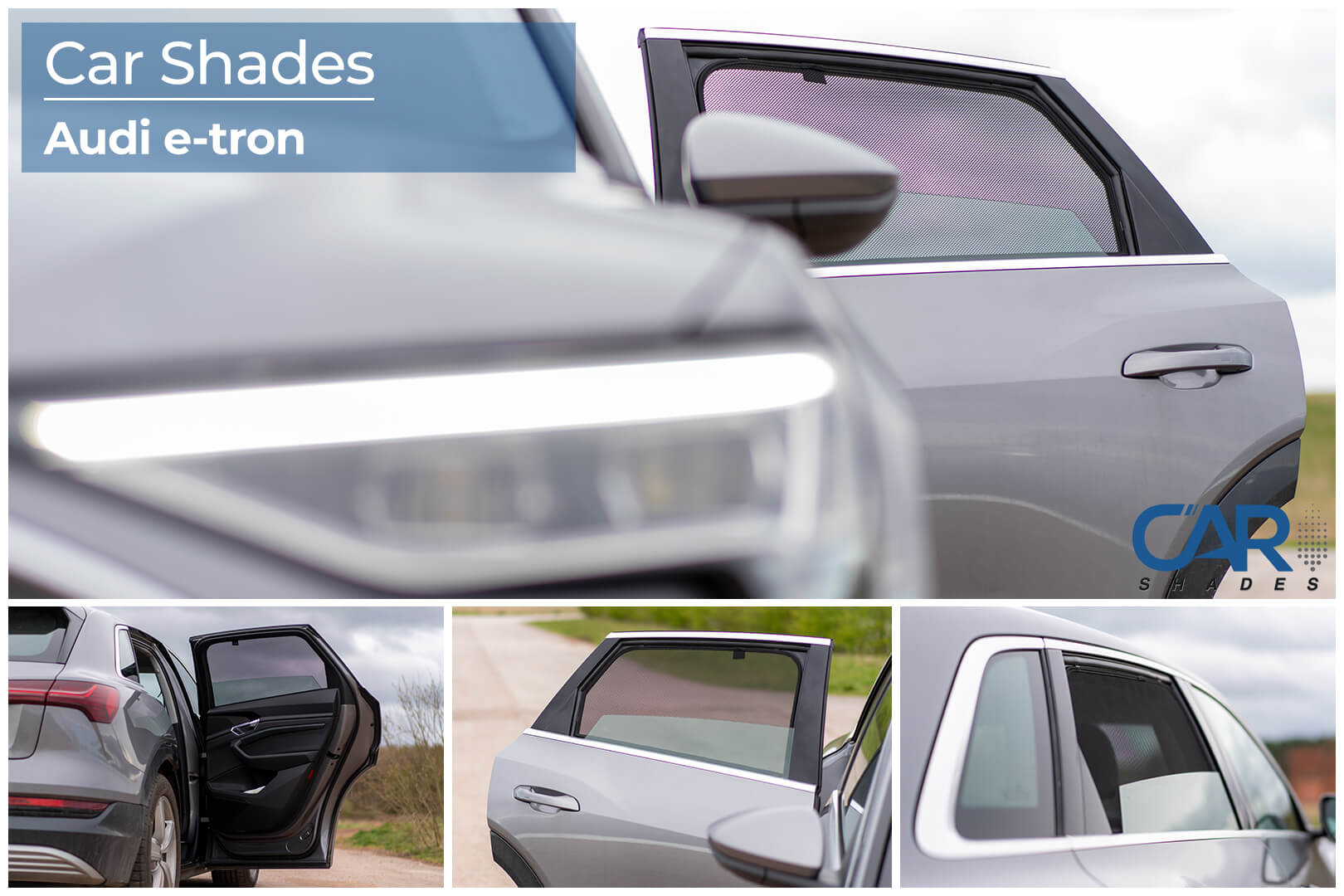 Car Shades - Rear Door Set