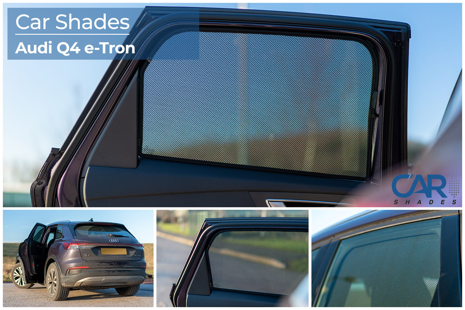 Car Shades - Rear Door Set