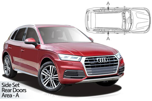 UV Car Shades - Audi Q5 2017> Rear Door Set