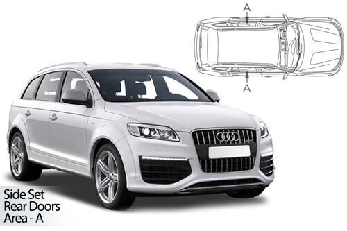 Car Shades Audi Q7 5dr 06-15 - Rear Door Set