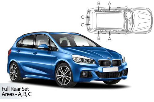 Car Shades BMW 2 Series Active Tourer 5door 14>21 Full Rear Set