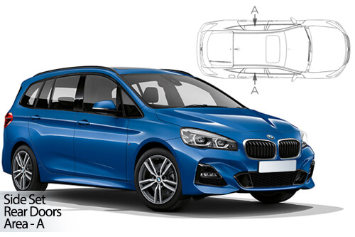 UV Car Shades - BMW 2 Series Grand Tourer 14>21 Rear Door Set