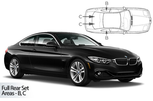Car Shades BMW 4 Series (F32) 2dr 14-20 Full Rear Set