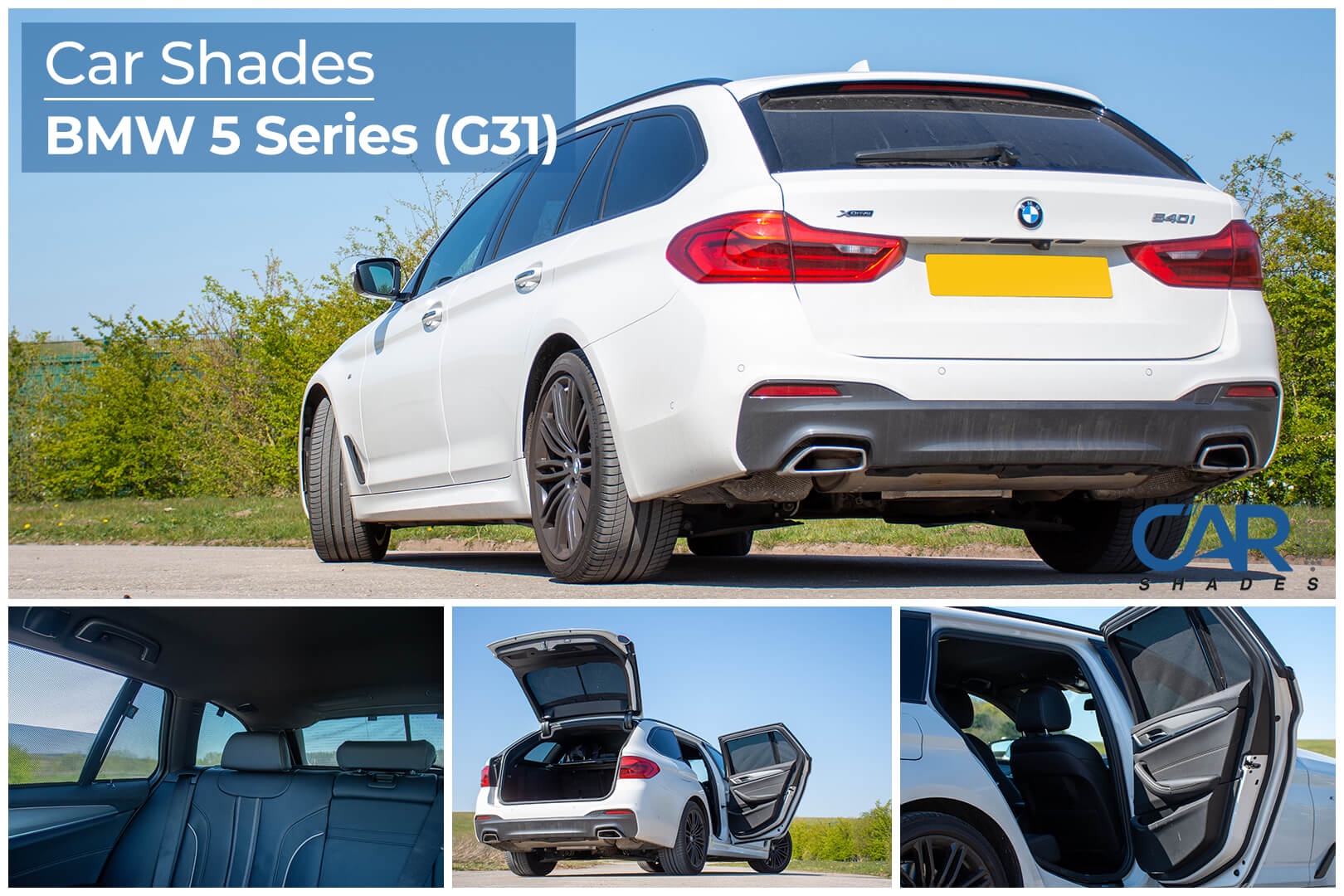 Car Shades - Full Rear Set