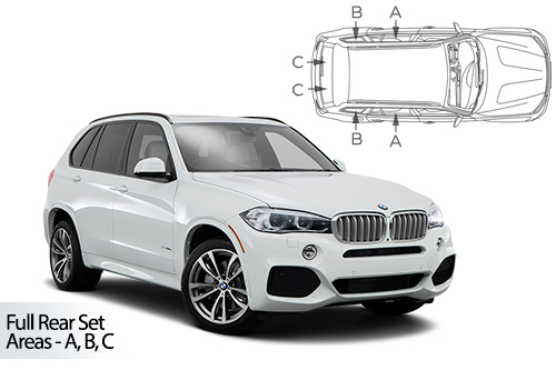 Car Shades - BMW X5 5 Door (F15) 2014-17 - Full Rear Set