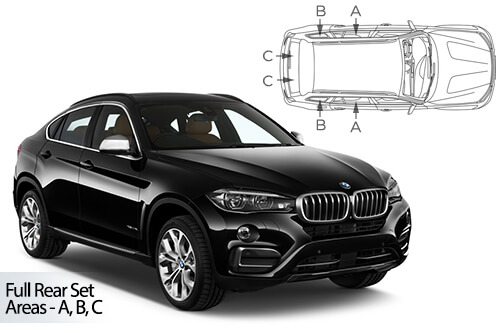 Car Shades - BMW X6 5 Door (F16) 15-19 - Full Rear Set