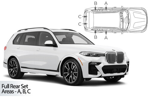 Car Shades BMW X7 G07 5Dr 2018> Full Rear Set