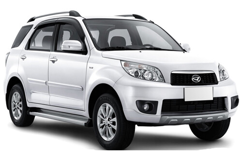 Car Shades Daihatsu Terios (J200) 5 door 06-17 Full Rear Set