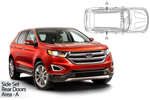 Car Shades Ford Edge 5 Door 2015-2021 Rear Door Set