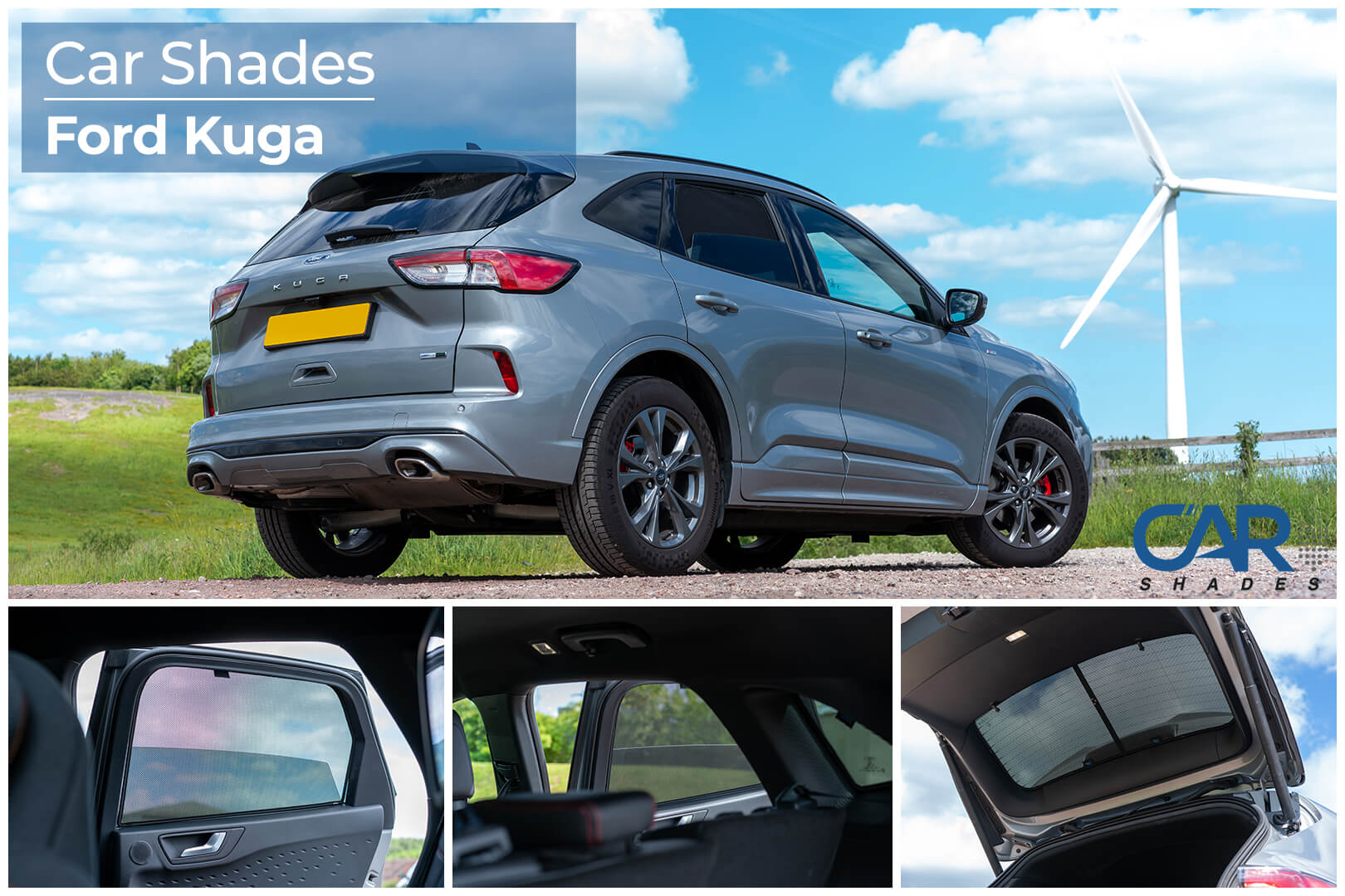 Car Shades - Full Rear Set