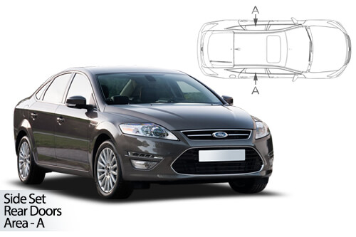 UV Car Shades - Ford Mondeo 5dr 07-14 Rear Door Set