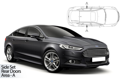Car Shades Ford Mondeo 5 door 2015-2022 Rear Door Set