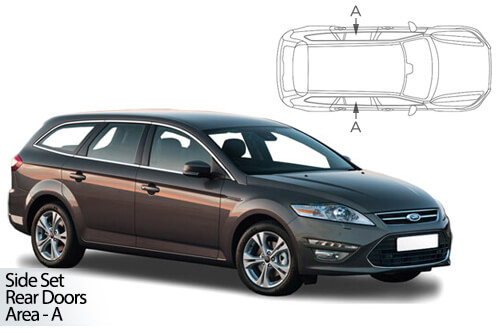 UV Car Shades - Ford Mondeo Estate 07-14 Rear Door Set