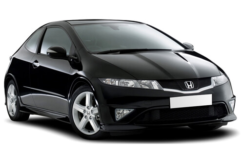 Car Shades Honda Civic 3 door 06-12 Full Rear Set