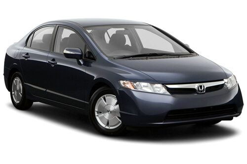 Car Shades Honda Civic 4 door 06-12 Full Rear Set