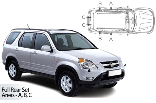 Car Shades Honda CR-V 5 door 01-06 Full Rear Set