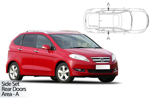 UV Car Shades - Honda FRV 5dr 04-09 Rear Door Set