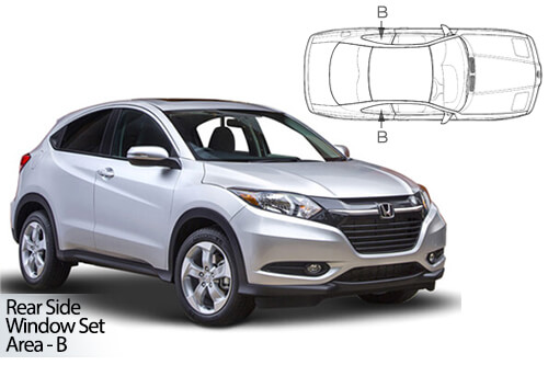 UV Car Shades - Honda HR-V 5dr 14-21 Rear Door Set
