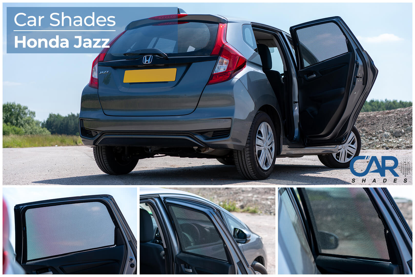 Car Shades - Rear Door Set