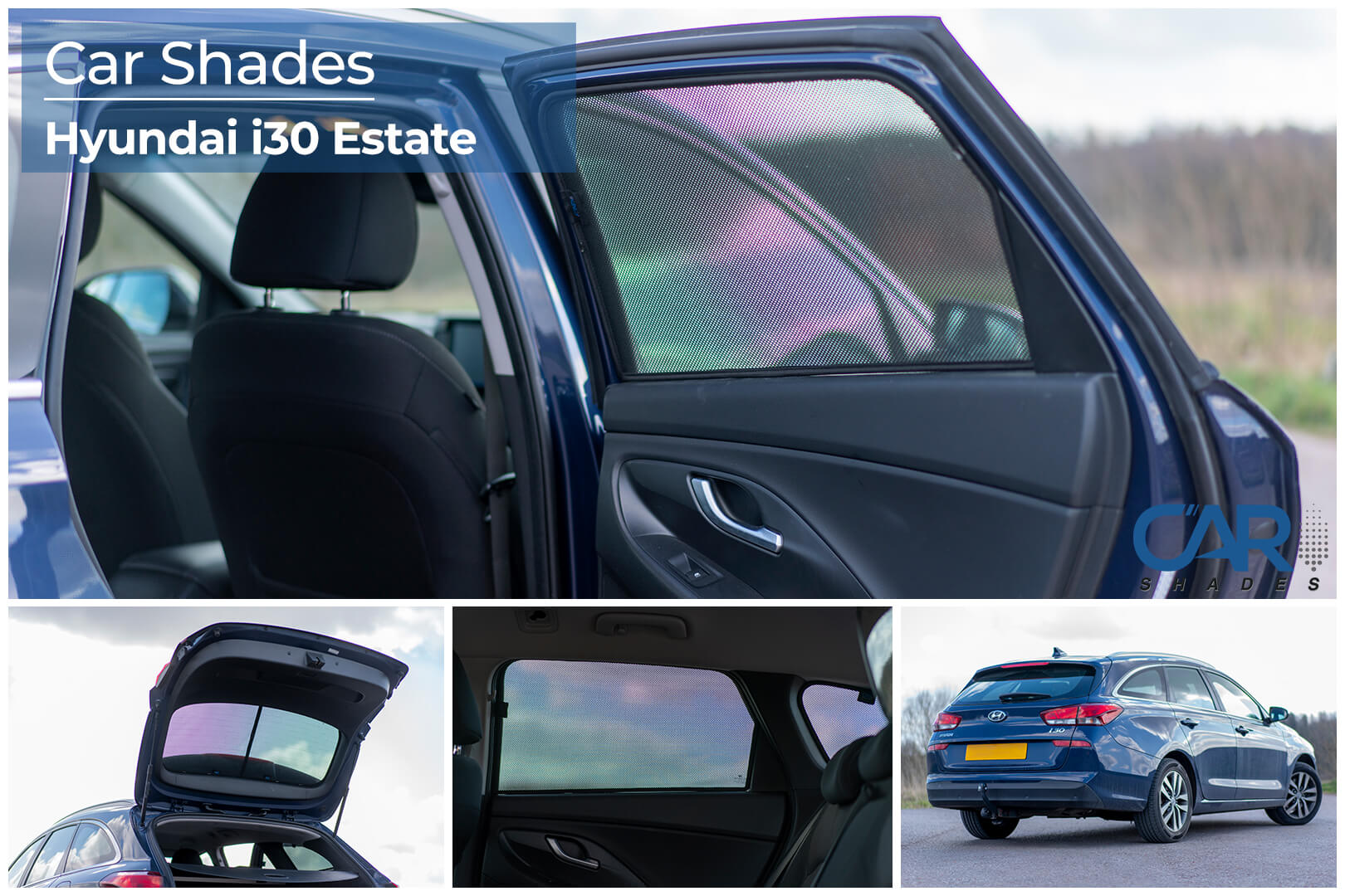 Car Shades - Full Rear Set